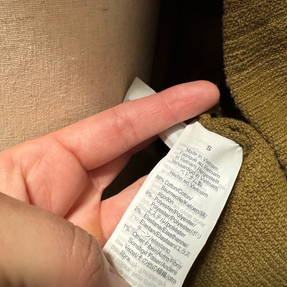 Madewell Texture & Thread Wrap Jacket in Spiced Olive - Picture 5 of 9